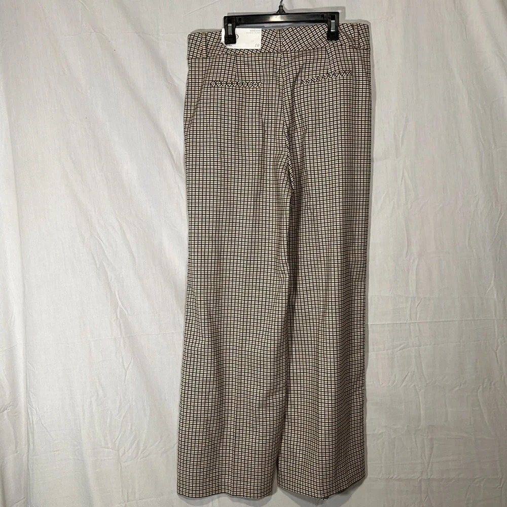 NWT gold, tan, & black Cato midrise trousers size 10 - Picture 2 of 4